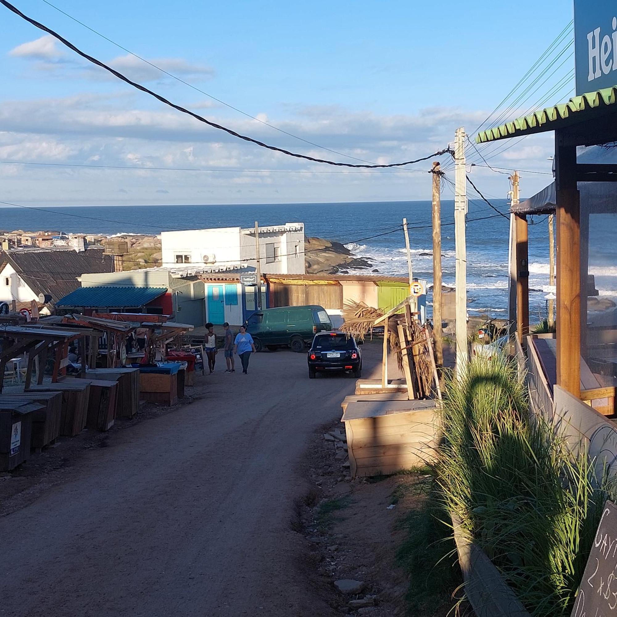 Posada Mar Azul Con Jacuzzi Punta Del Diablo Exterior photo